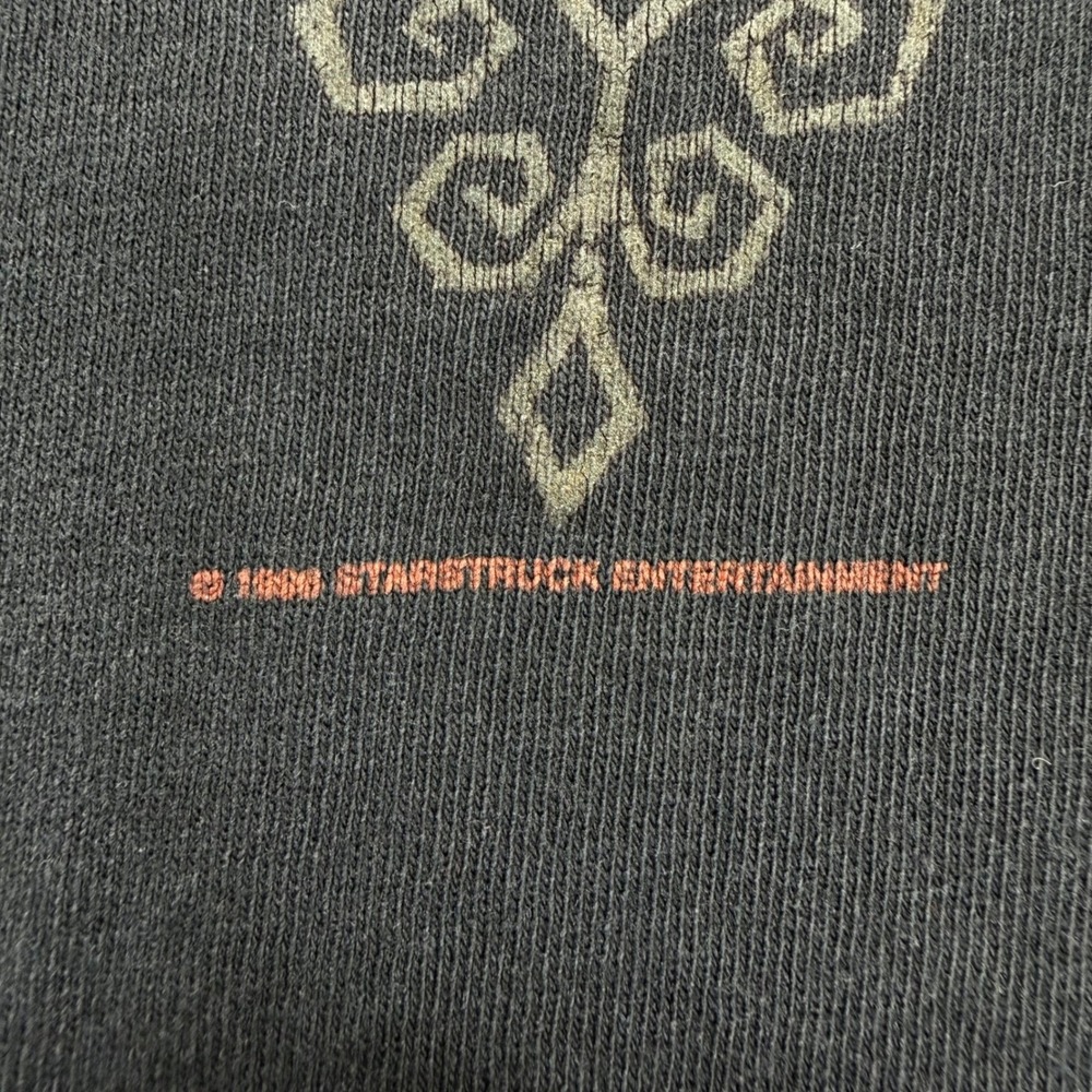 VTG 1996 Single Stitch Reba McEntire 20 Years Tour Shirt XL Black Country Music - Picture 10 of 10